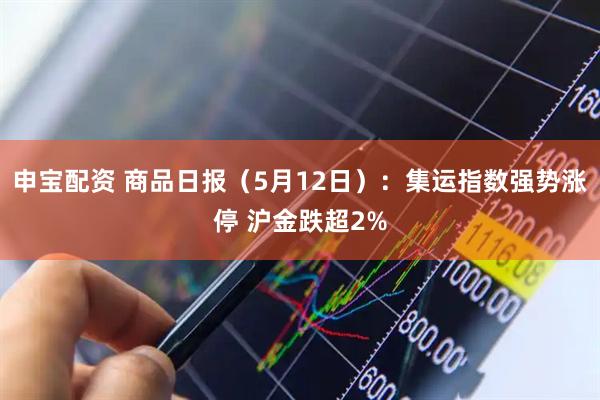 申宝配资 商品日报（5月12日）：集运指数强势涨停 沪金跌超2%